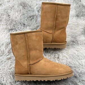 UGG Fur And Leather Snow Boots